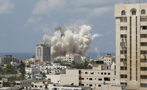 تنظيم داعش يطلق صواريخ علي إسرائيل أنتقاماً من حماس 