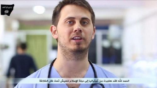 أستراليا : قلق شديد بعد ظهور طبيب من مواطنيها في شريط دعائي لداعش