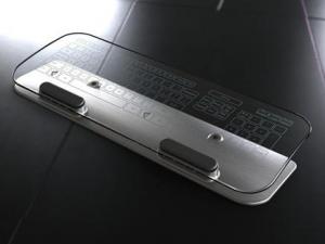 شركة أمريكية تنتج لوحة مفاتيح وفأرة من الزجاج