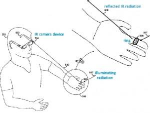 جوجل تحصل علي براءة أختراع نظارة تترجم إيماءات اليد
