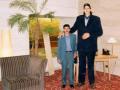 وفاة أطول رجل عربي وثاني أطول رجل في العالم