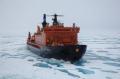 أنقاذ سفينة صيد روسية  ظلت عالقة في جليد القطب الجنوبي 