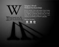 ويكيبيديا تغلق صفحتها الإنجليزية احتجاجاً على قانون مكافحة القرصنة